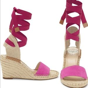 Vince Camuto Levernta Lace-Up Platform Sandal